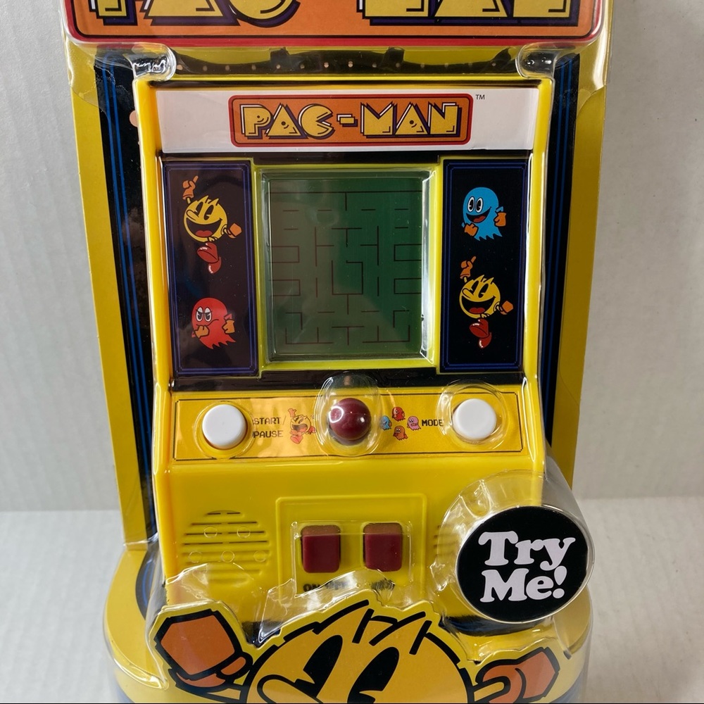 Pac Man Handheld Electronic Mini Video Arcade Game - Picture 2 of 11